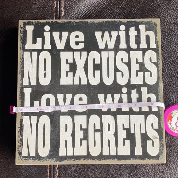 Wooden wall quote - Picture 4 of 9